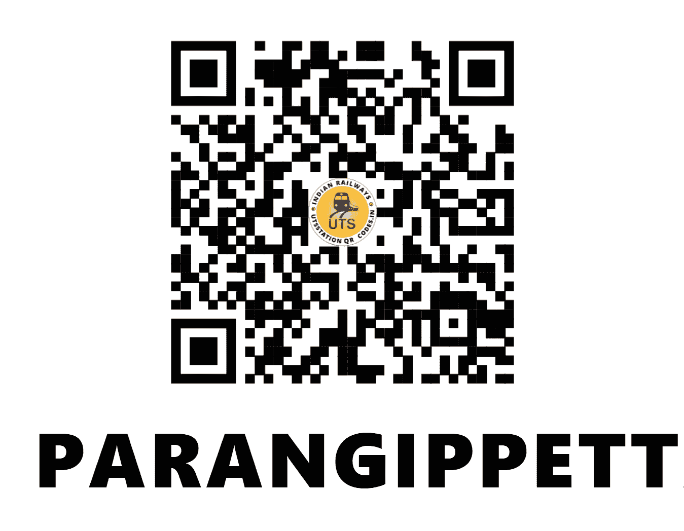 UTS QR Code for PARANGIPPETTAI - PO - SR (TAMIL NADU)